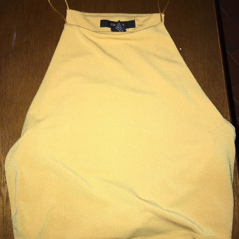 Forever 21 crop top halter top